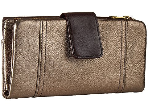 Fossil Ellis Clutch - Taupe Metallic