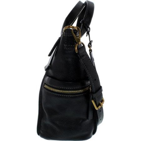 Fossil Emerson Med Satchel Black