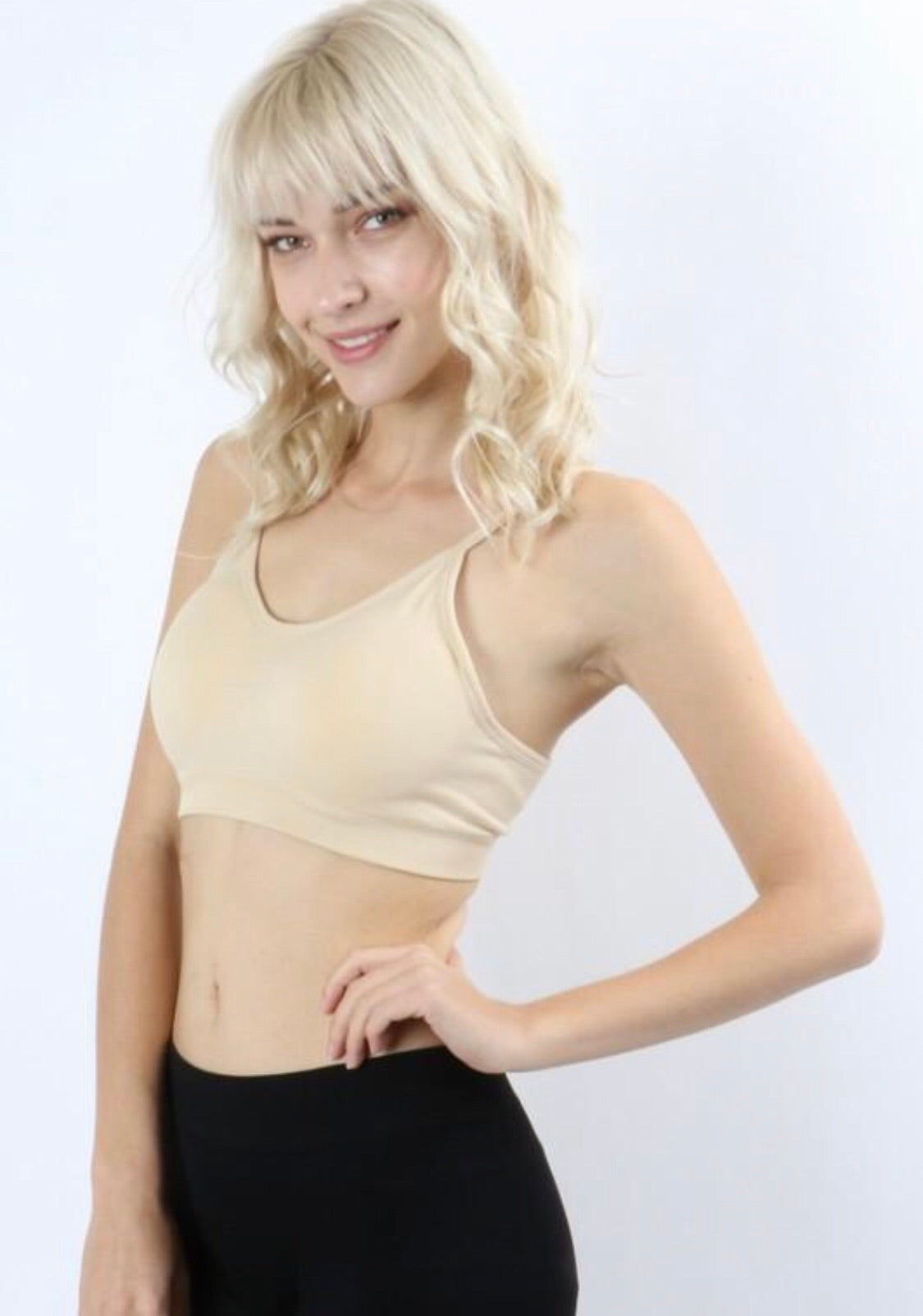 Classic Padded Bra with Adjustable Straps