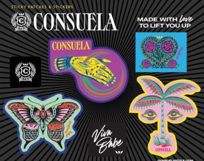 Consuela Sticky Patches and Stickers