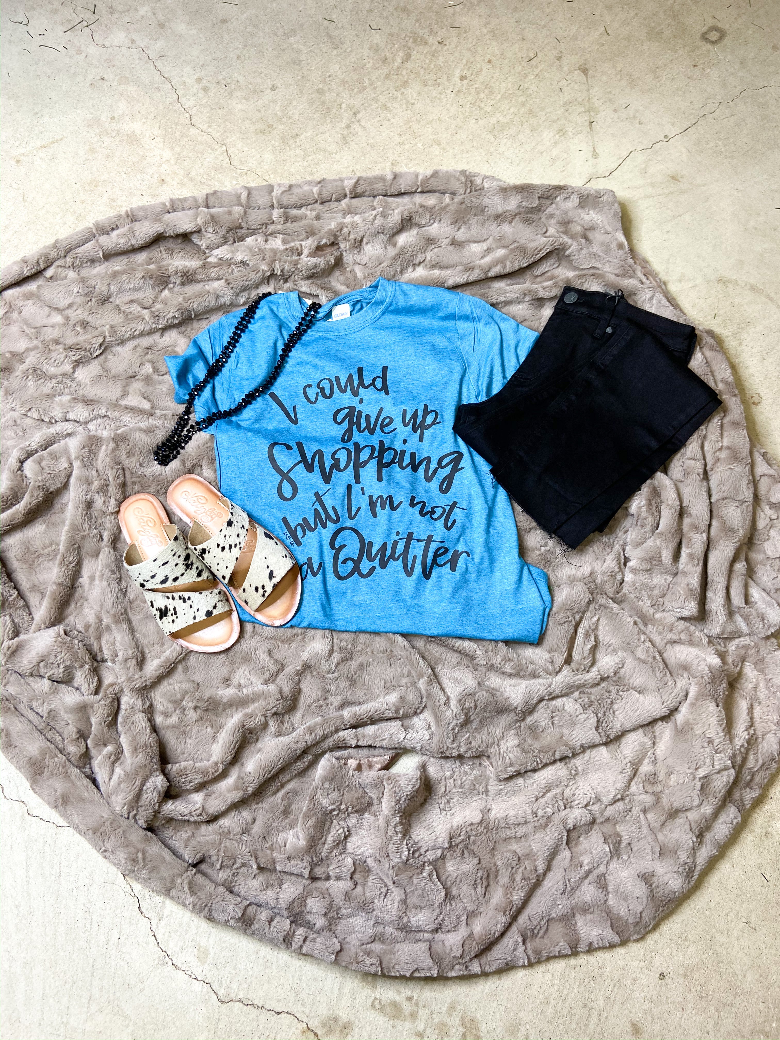 I Could Give Up Shopping