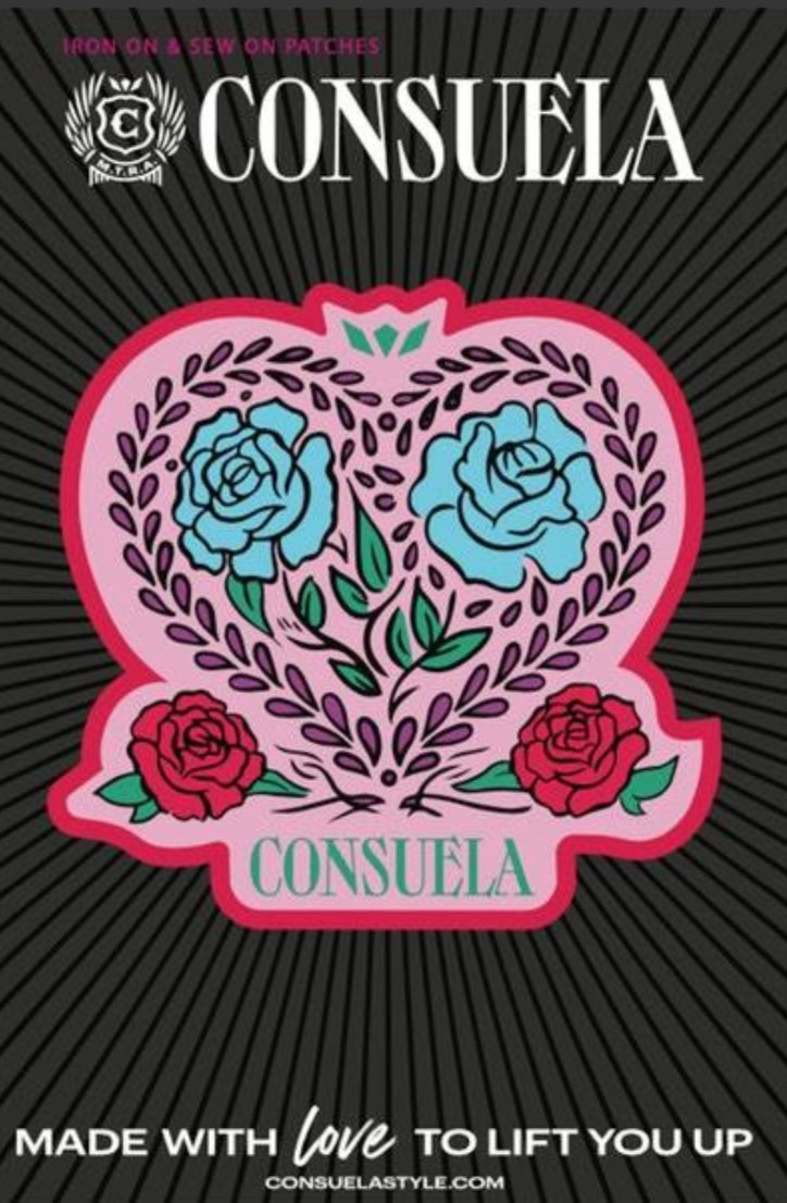 Consuela Iron on or Sew on Patches