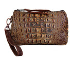 Savannah Hornback Gator Print Make up Bag