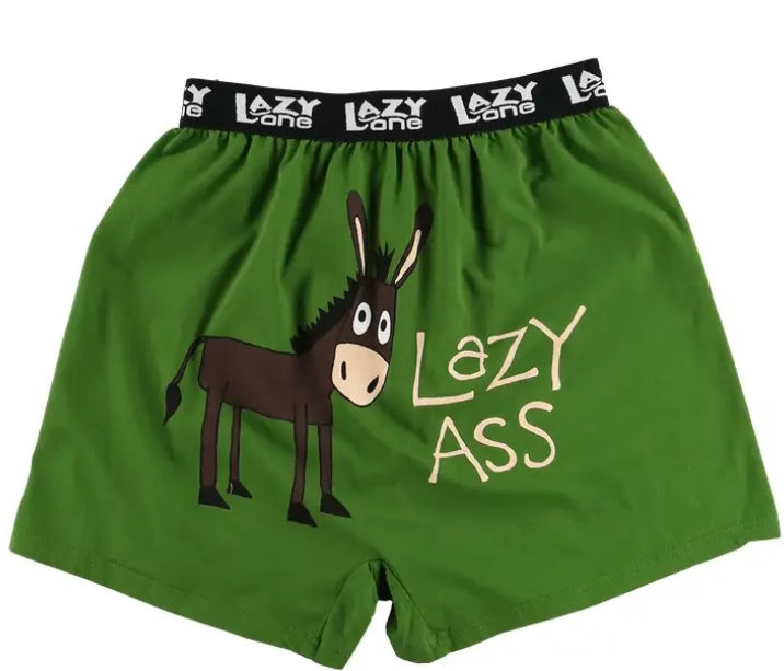 Lazy Ass Boxer – The Grapevine Boutique