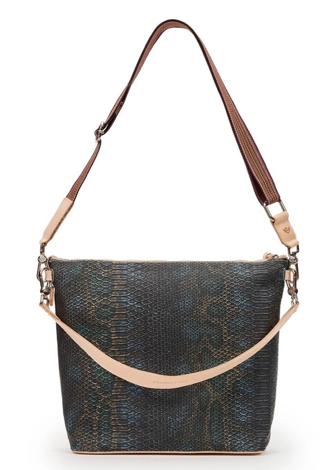 Consuela rattler hobo purse. large. 15 x12 . 15 inches outlet width 12 inches long