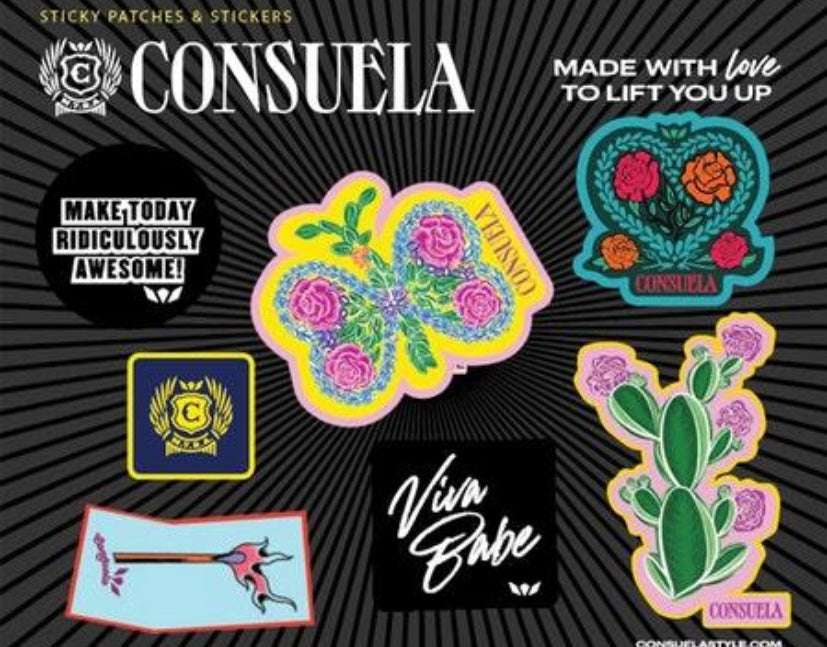 Consuela Sticky Patches and Stickers