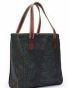 Consuela Rattler Navy Classic Tote 6142