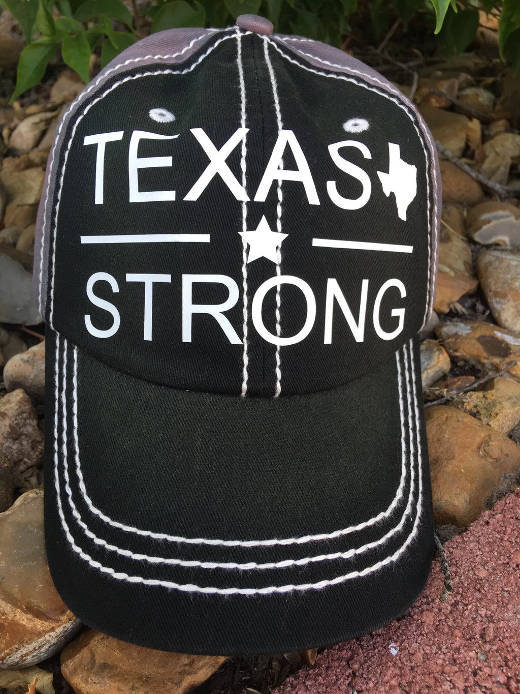 Hurricane Harvey Relief Cap - Black/Grey