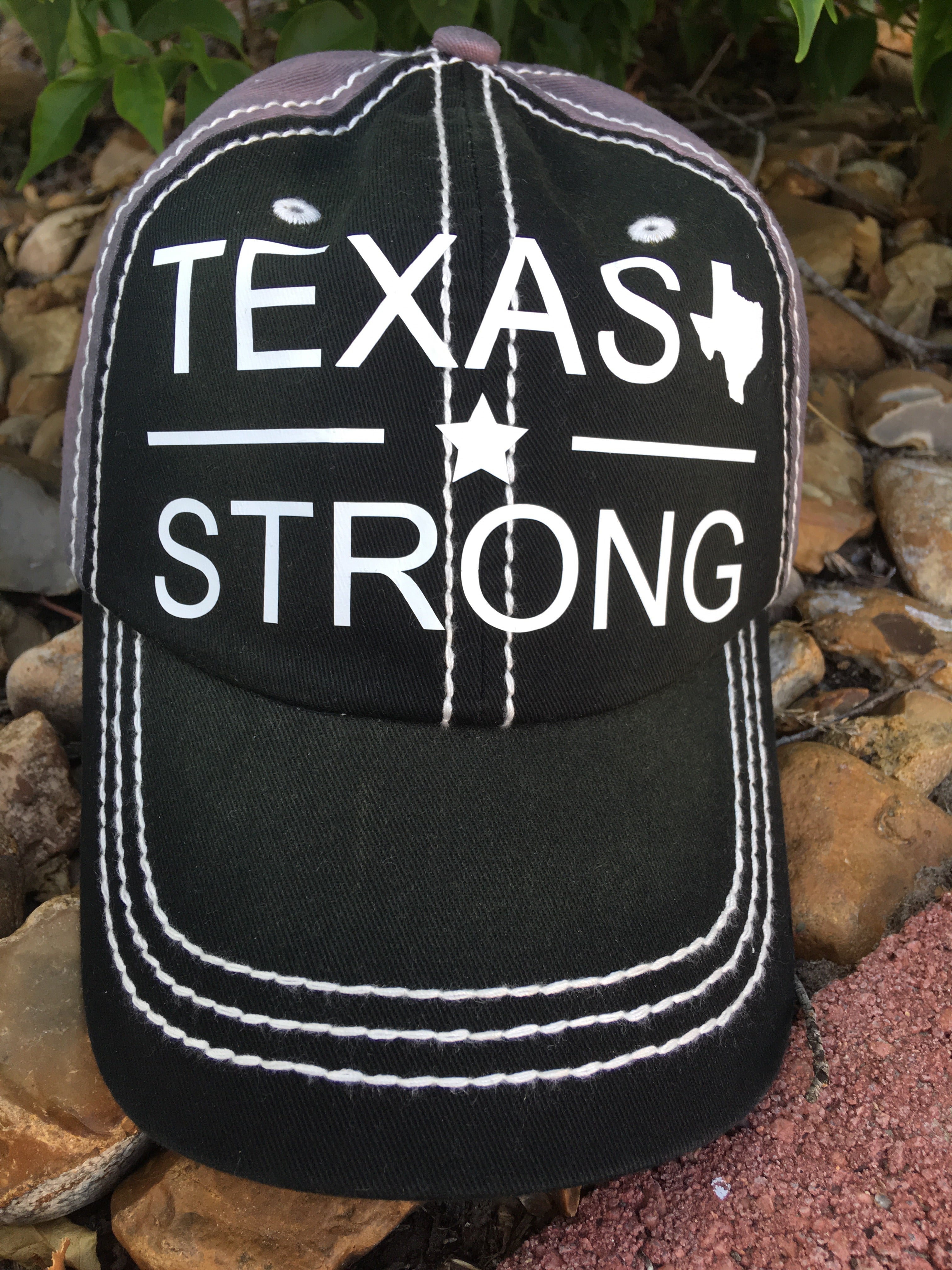 Hurricane Harvey Relief Cap - Black/Grey