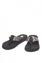 Trolley Sandal in Metallic Multi