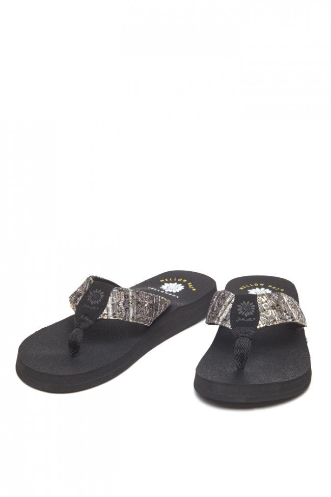 Trolley Sandal in Metallic Multi