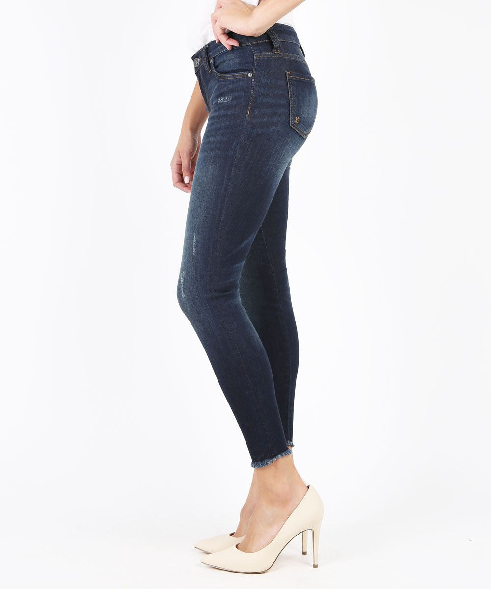 Connie Slim Fit Ankle Skinny With Fray Hem (SIZE 6) *FINAL SALE*