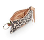 Consuela Mona Brown Leopard Teeny Pouch 8618