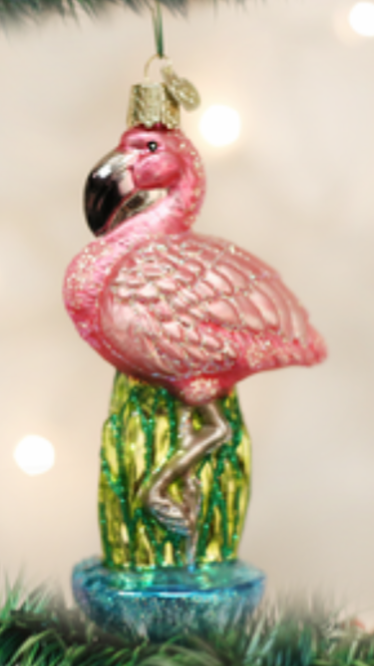 Flamingo Ornament #16023