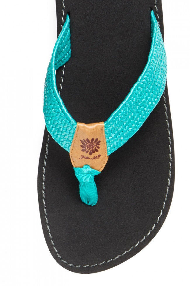 Athena Sandal in Turquoise