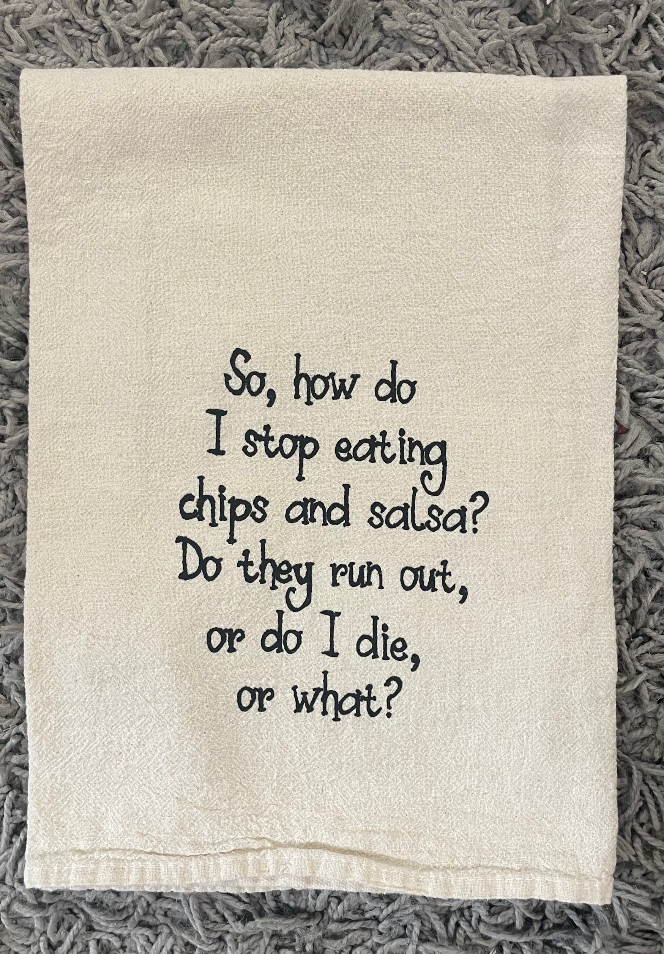 Chips Dish Towel