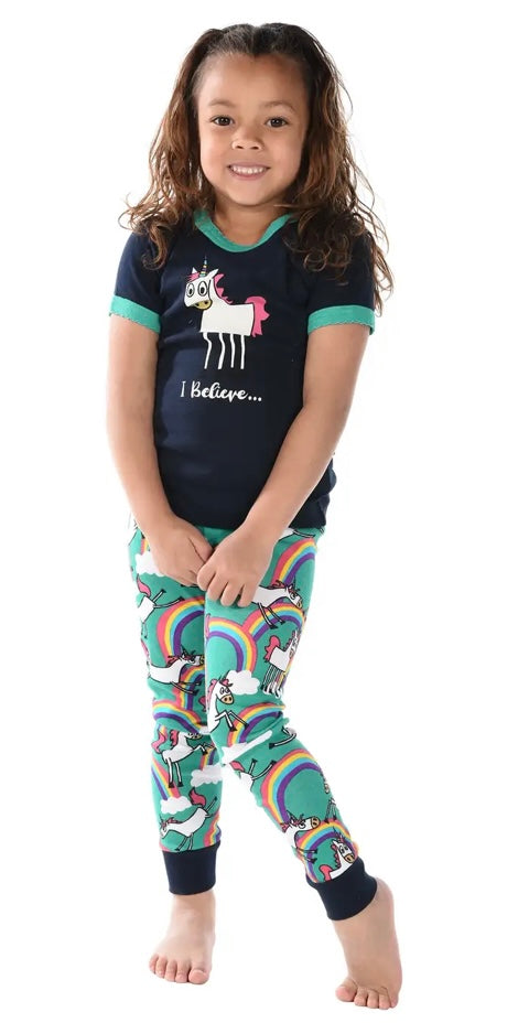 I Believe in Unicorns PJ Set