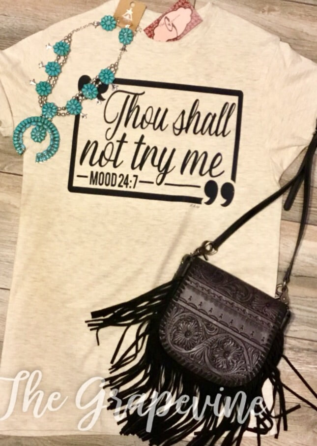 Thou Shall Not Try Me