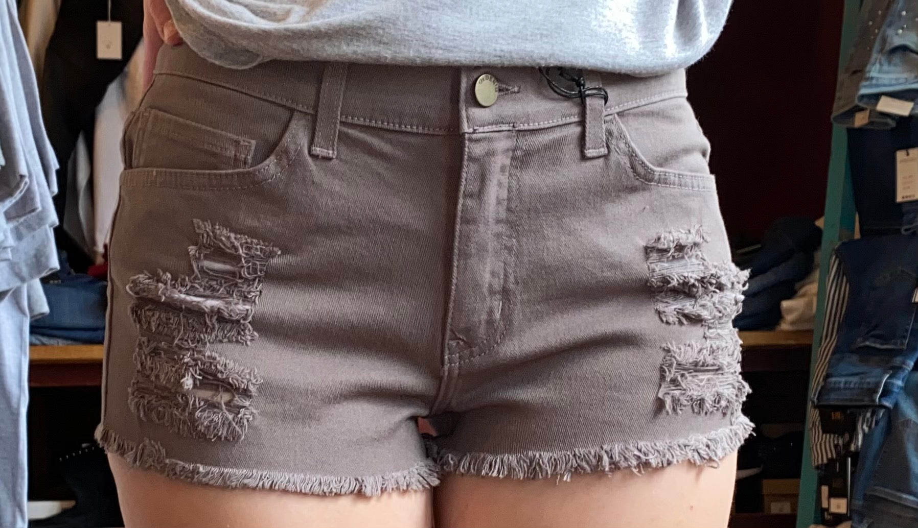 Vintage Charcoal Shorts (SMALL, MEDIUM & LARGE)
