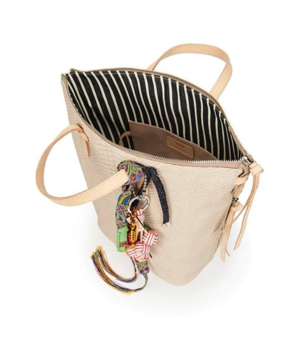 Consuela Thunderbird Crema Snake Sling 6389