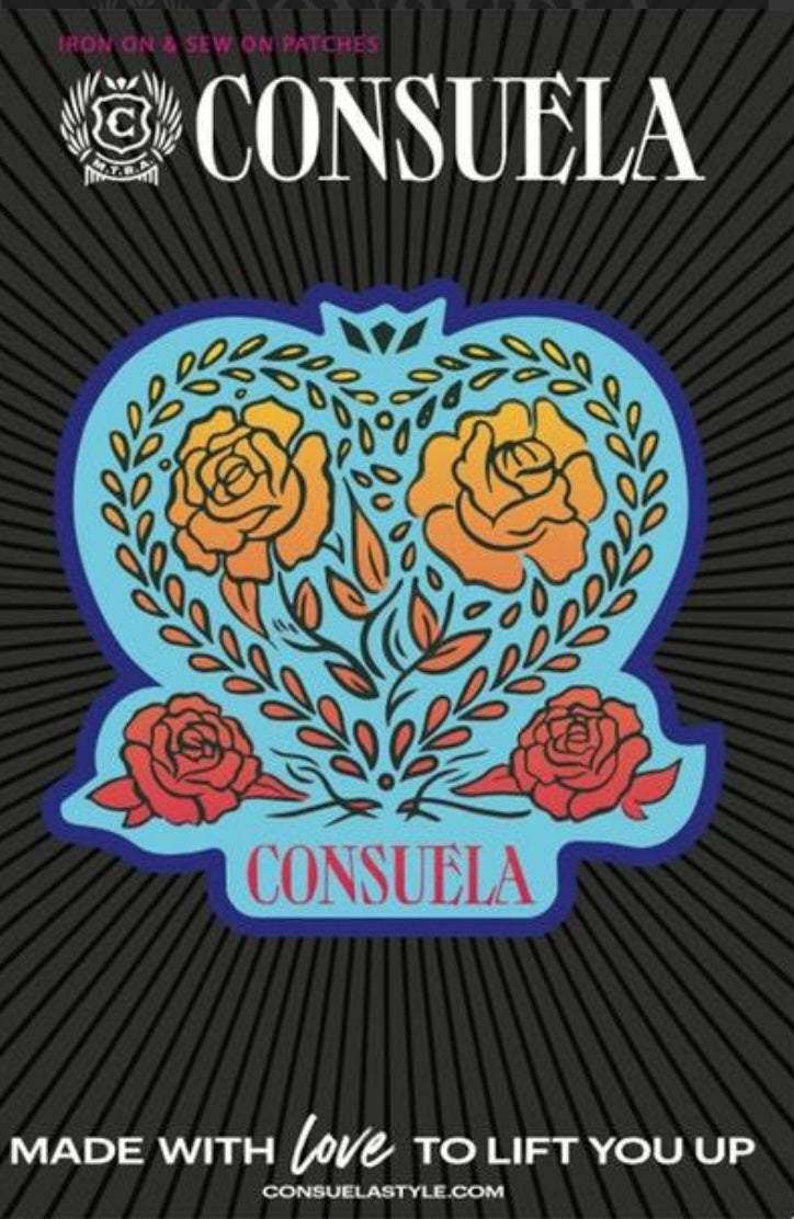 Consuela Iron on or Sew on Patches