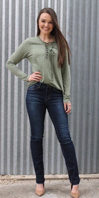 Dark Boot Jeans by L & B