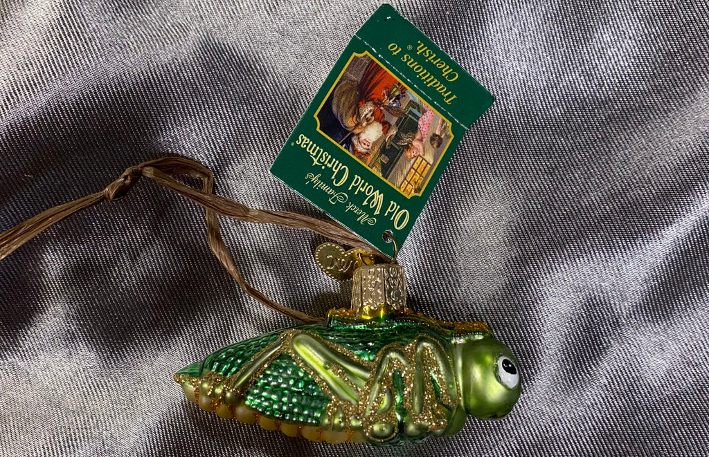 Grasshopper Ornament