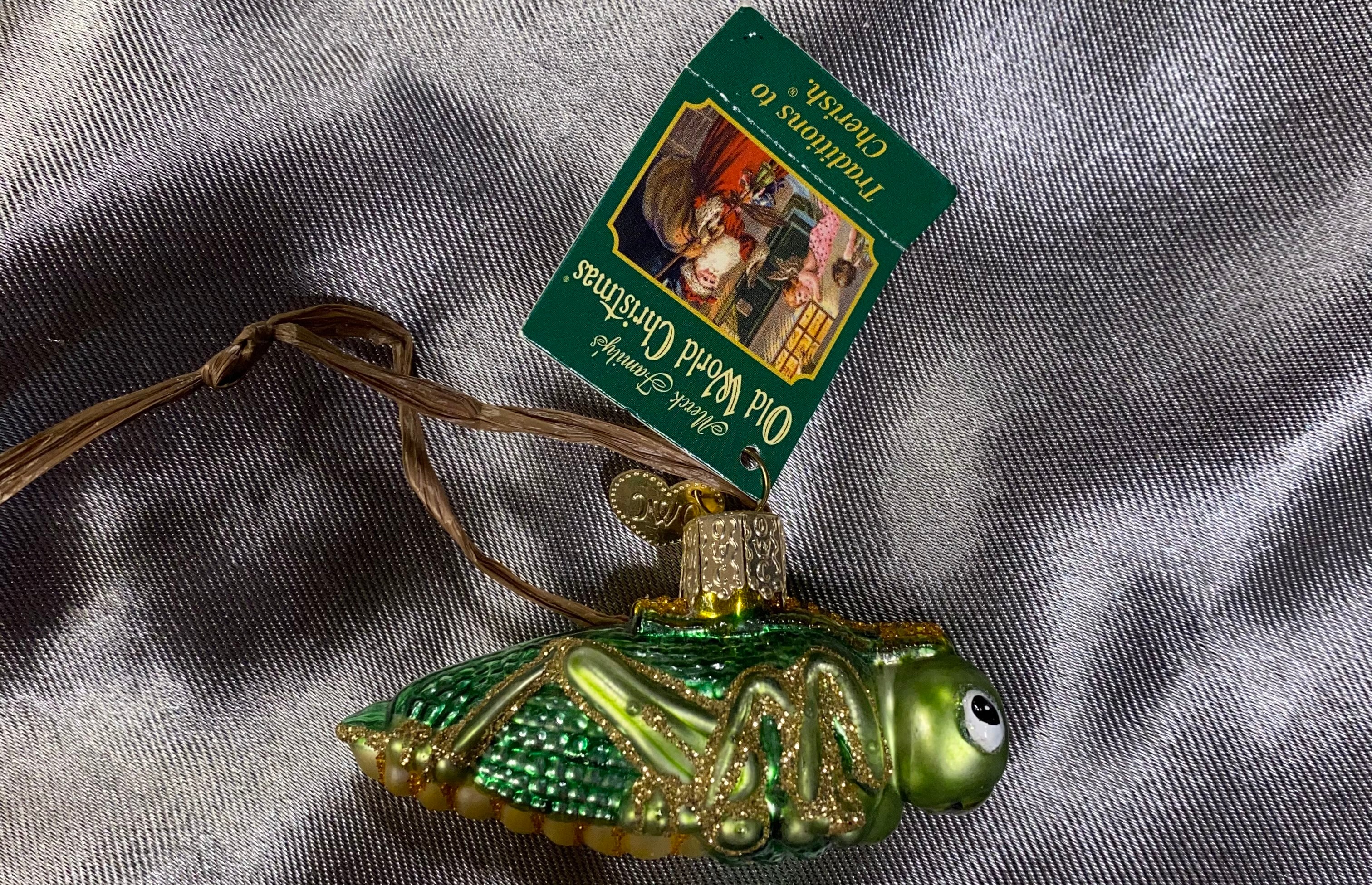 Grasshopper Ornament