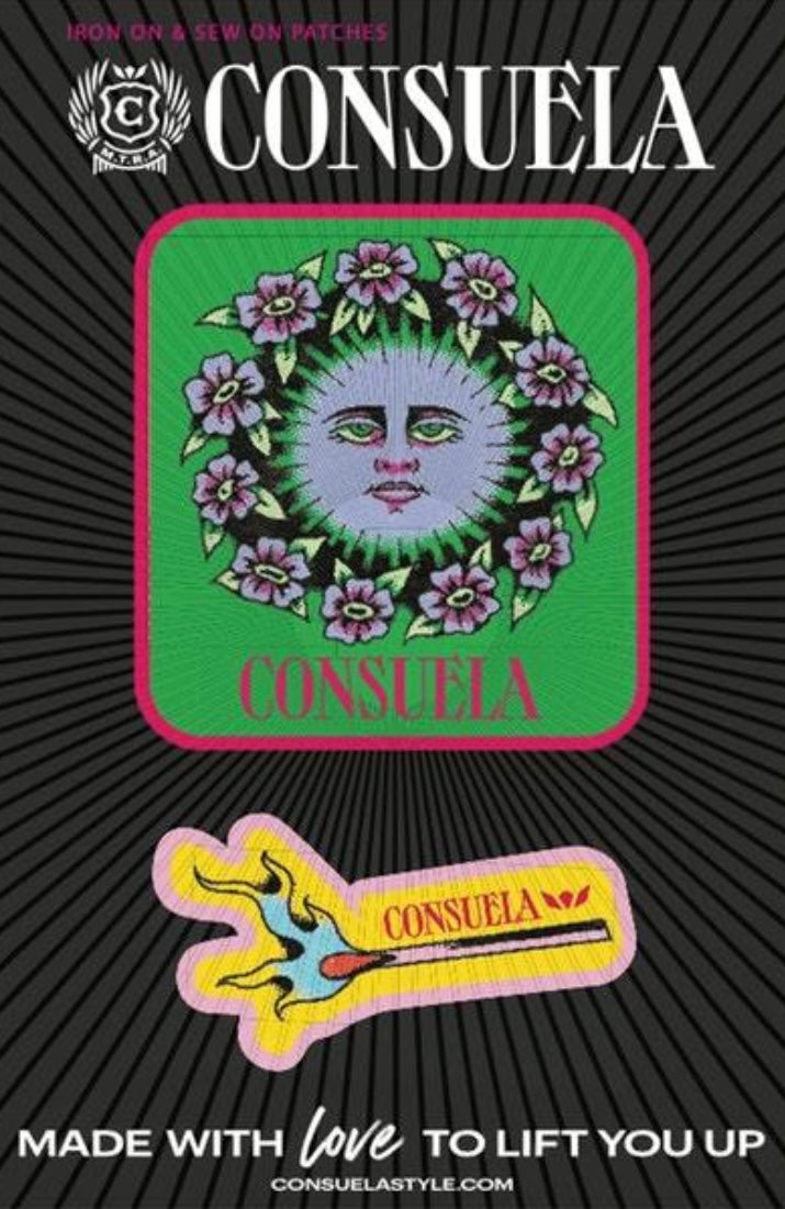 Consuela Iron on or Sew on Patches