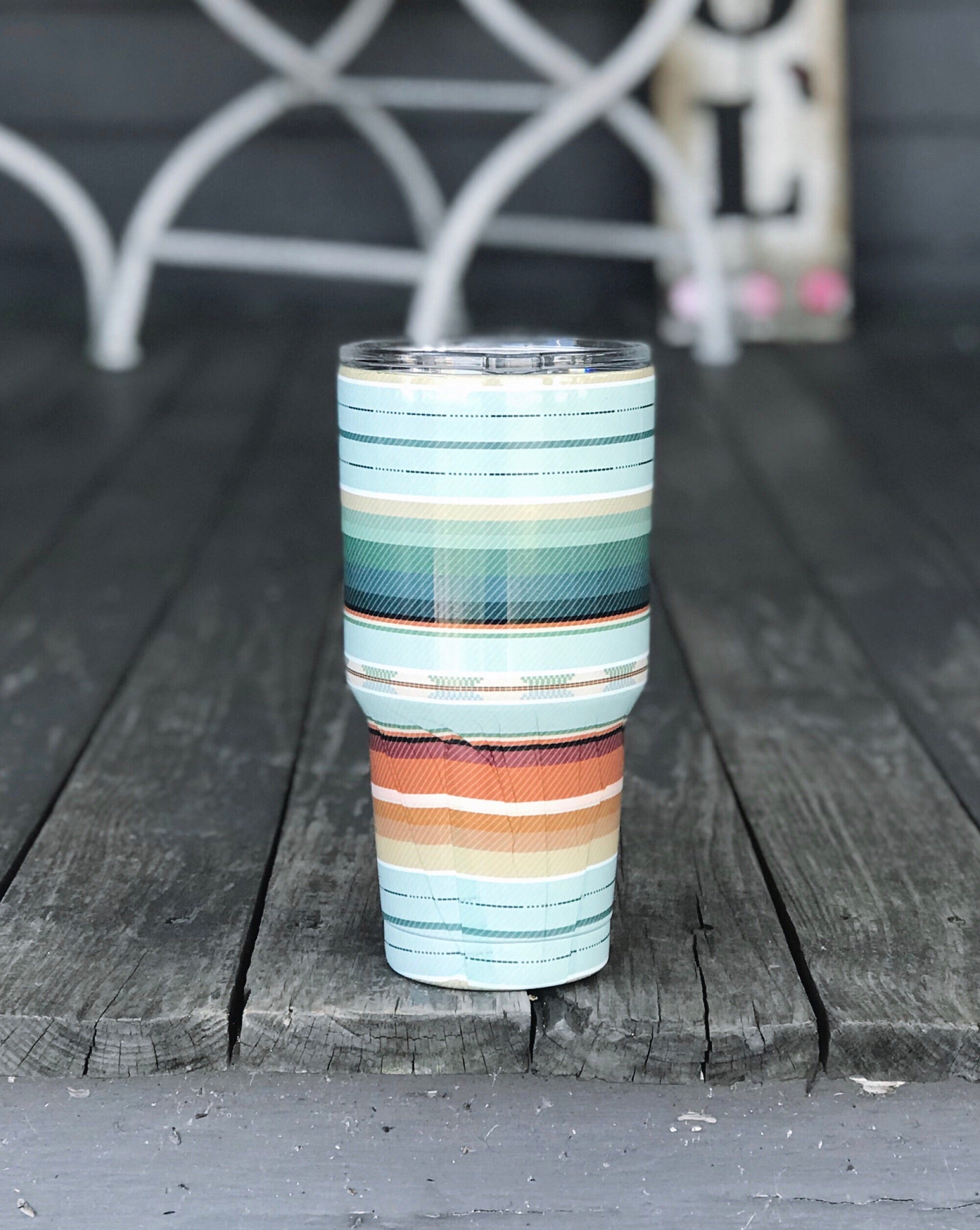 Blue Serape Tumbler