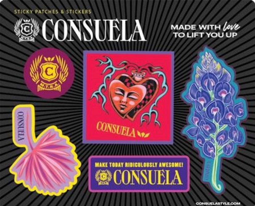 Consuela Sticky Patches and Stickers