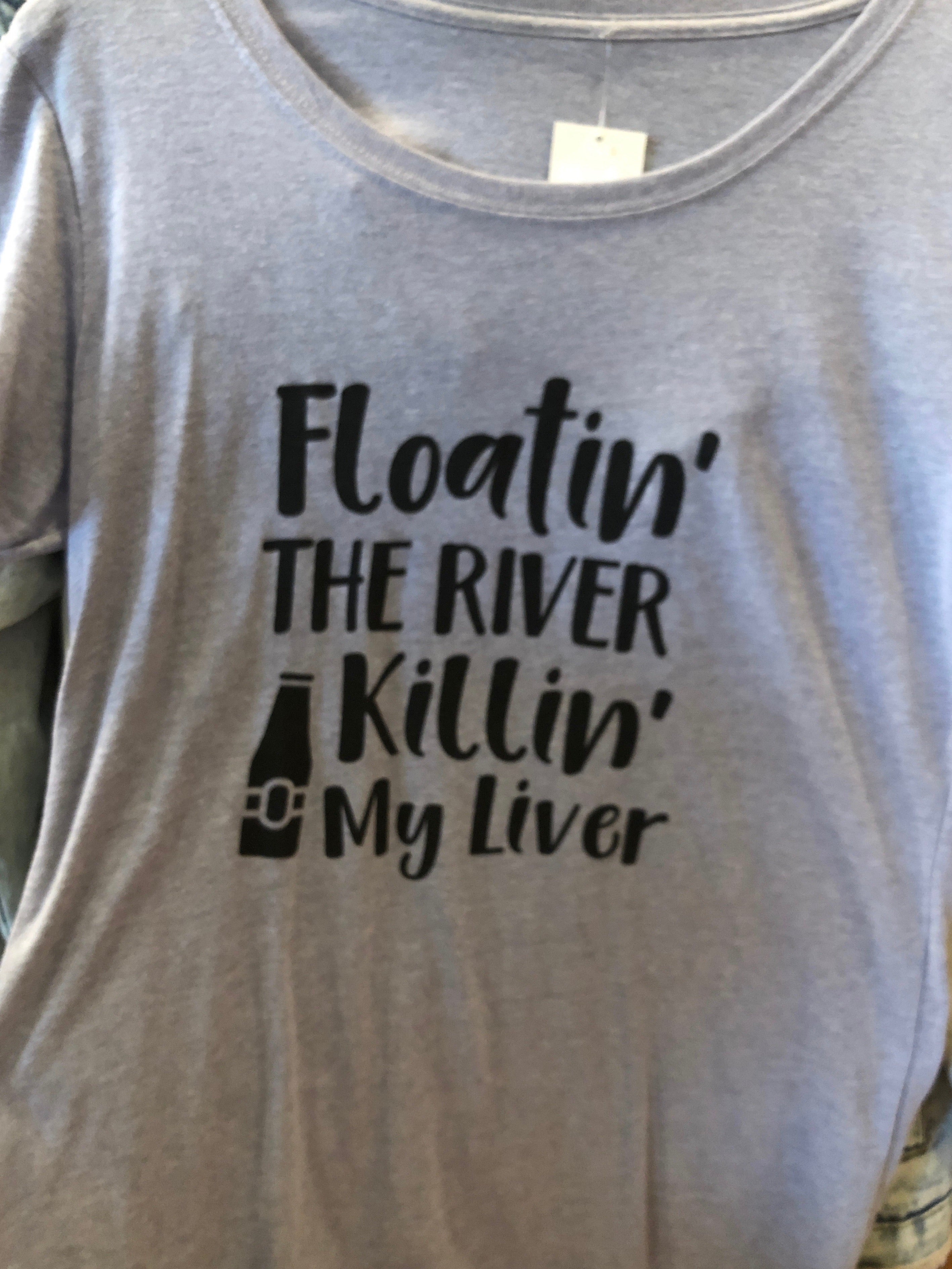 Floating The River Tee
