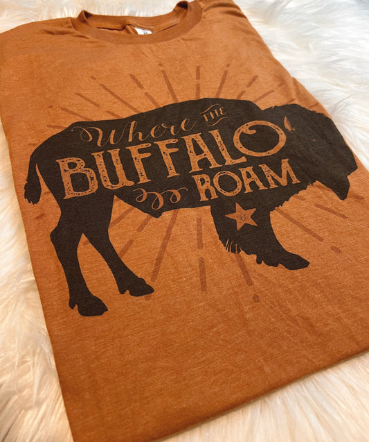 Buffalo Roam Tee (SMALL)