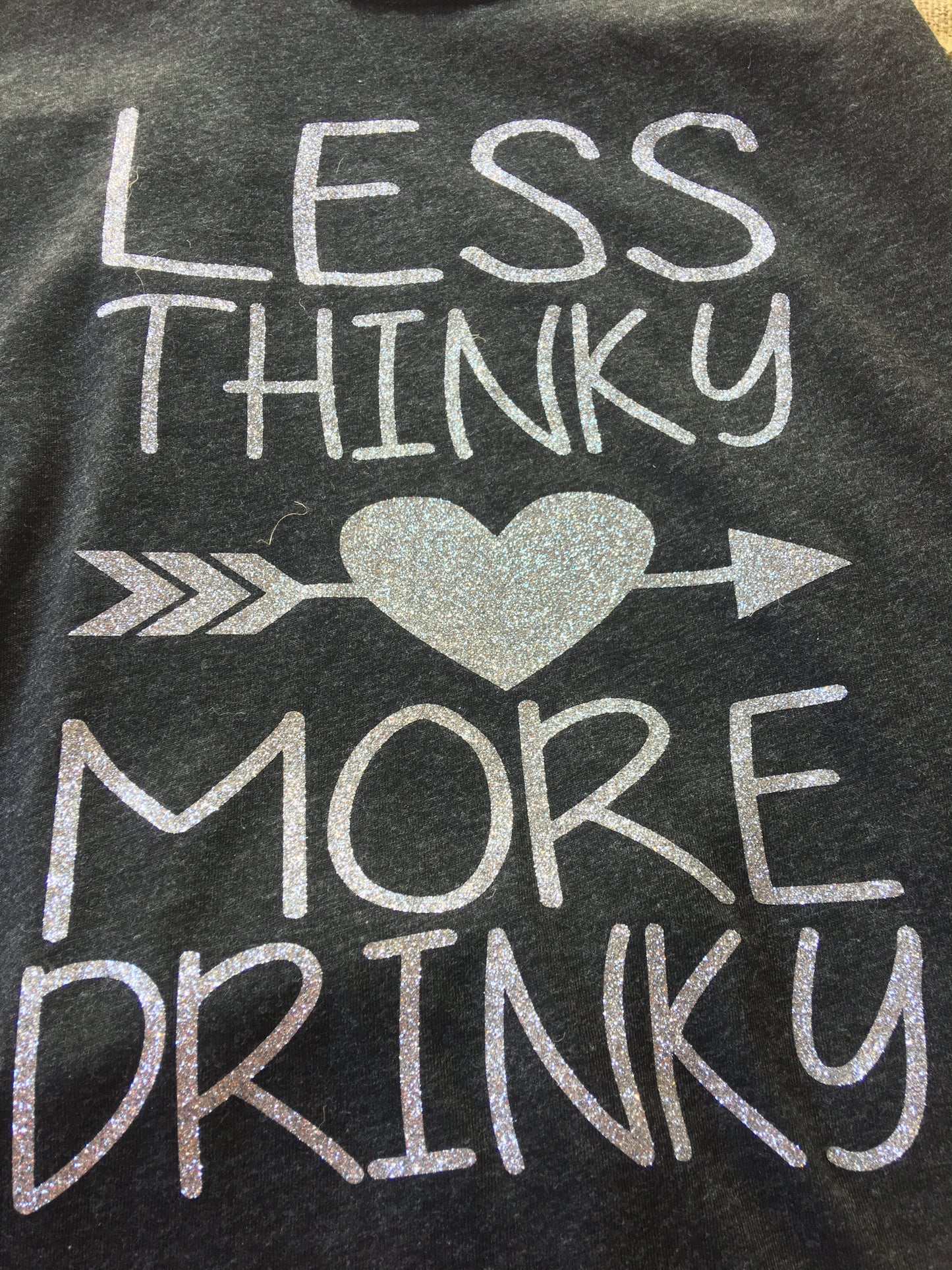 Less Thinky, More Drinky Tank Top