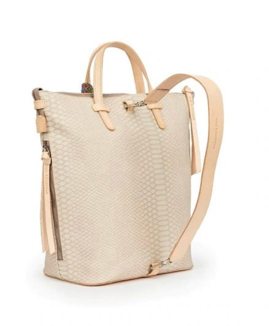 Consuela Thunderbird Crema Snake Sling 6389