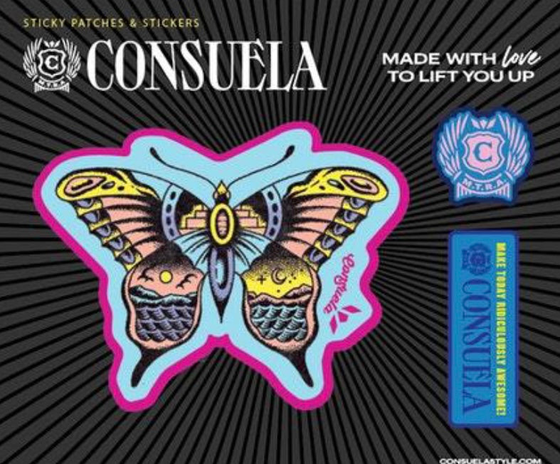 Consuela Sticky Patches and Stickers