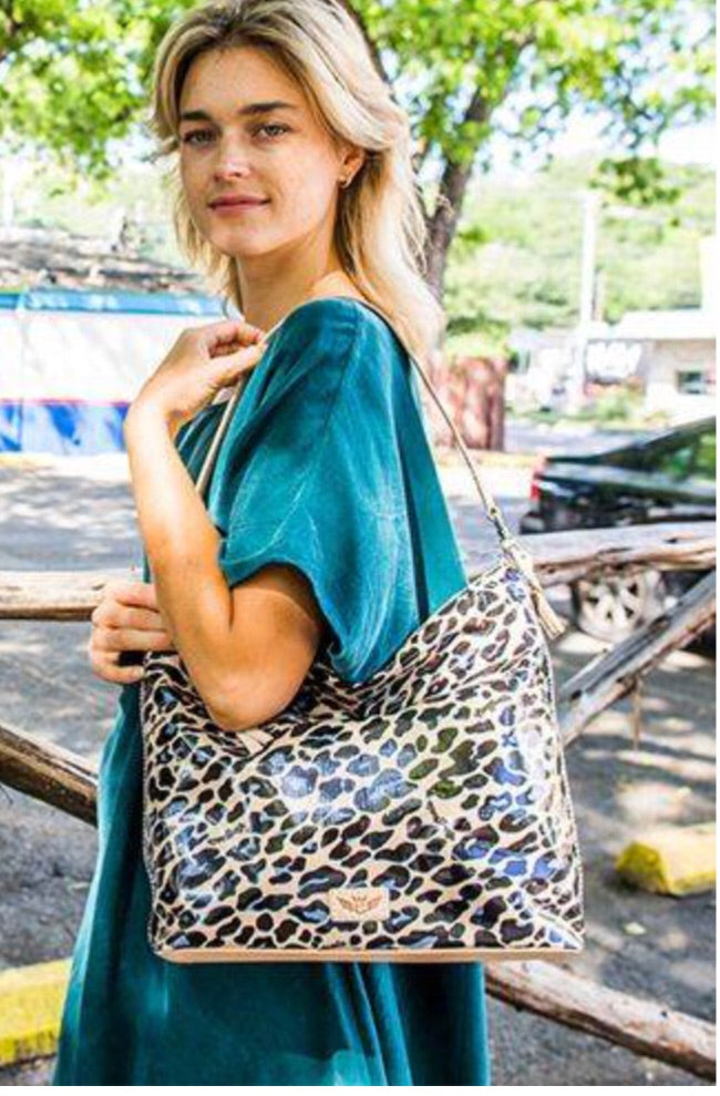 Consuela blue jag hobo Clearance