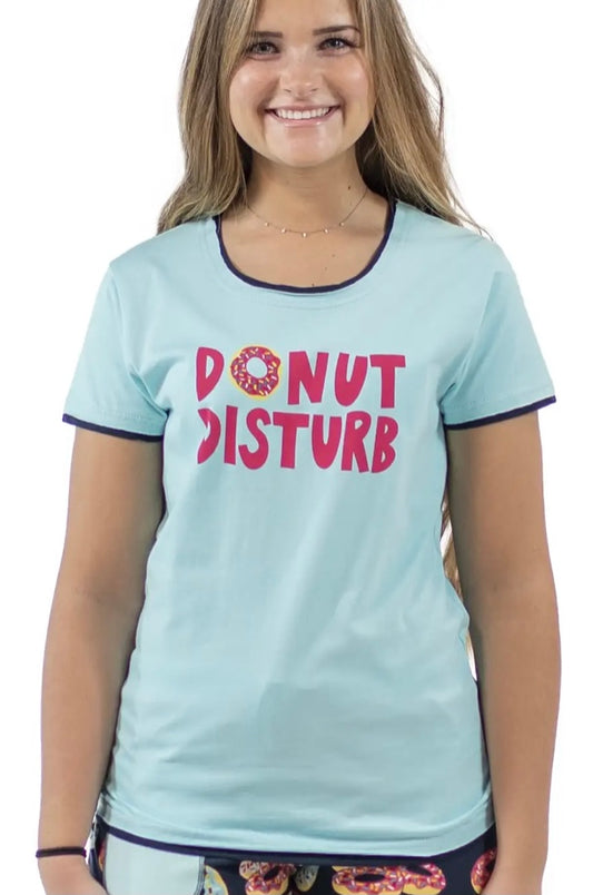 Junior PJ Tee Donut Disturb