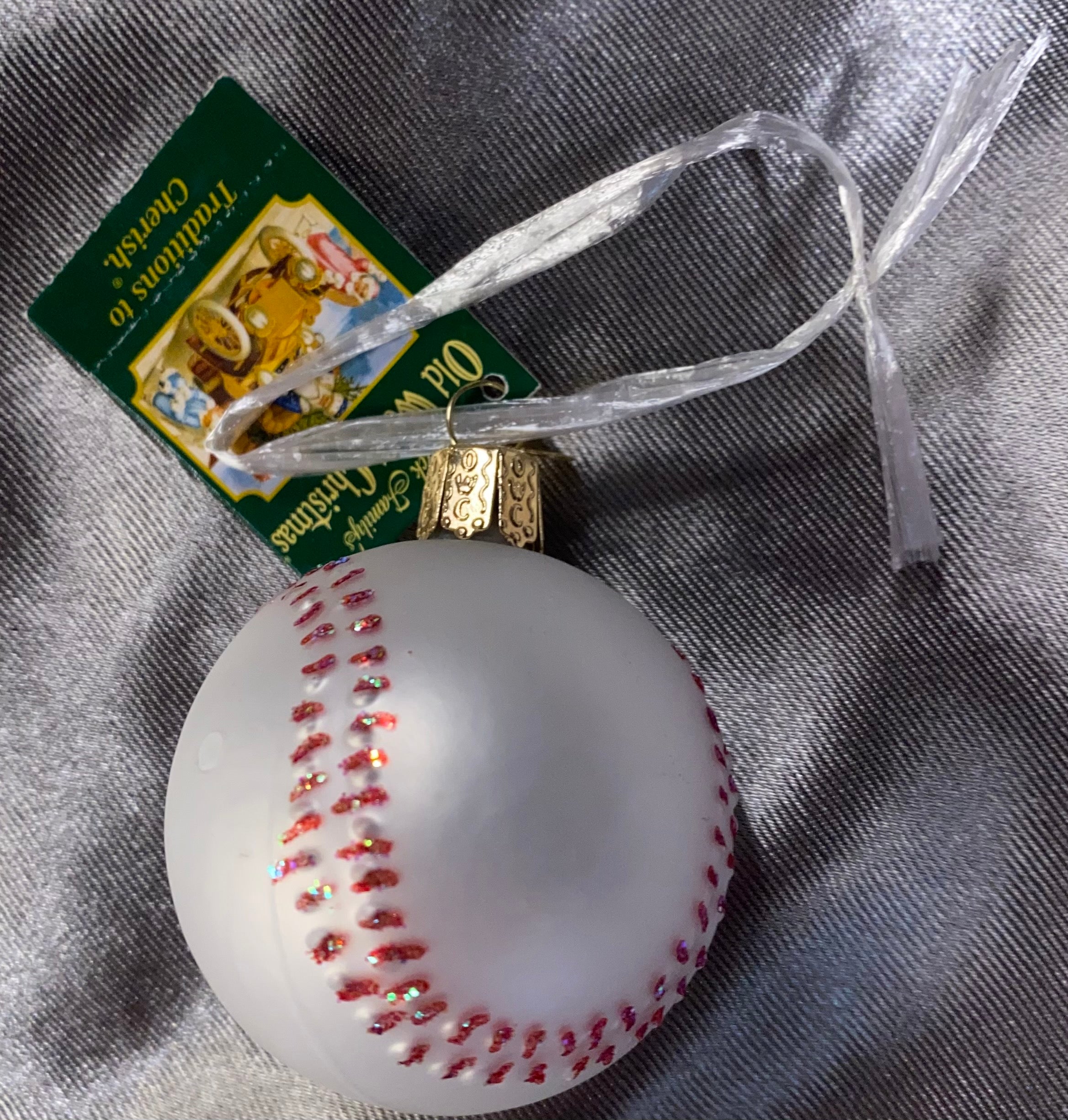Baseball Ornament