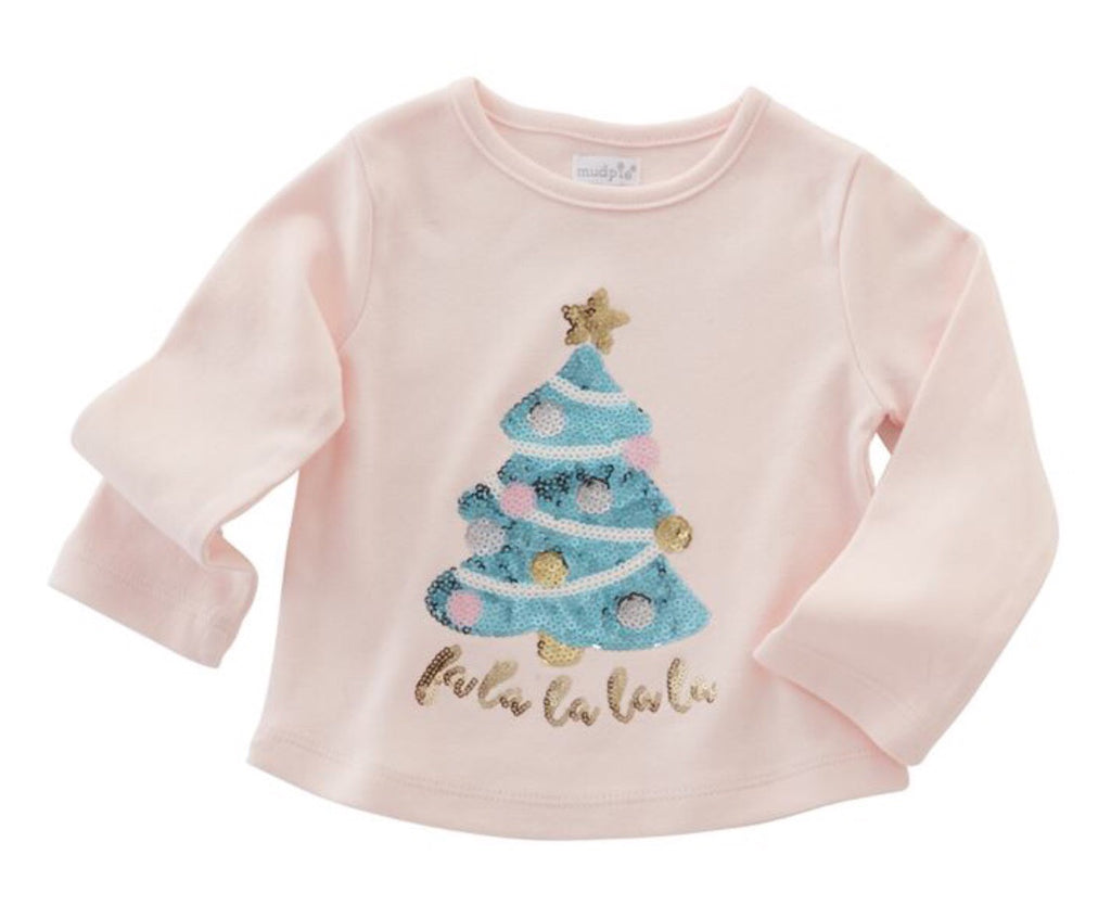 Fa La La Tree Dazzle Tee by Mud Pie