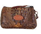 Savannah Hornback Gator Print Make up Bag