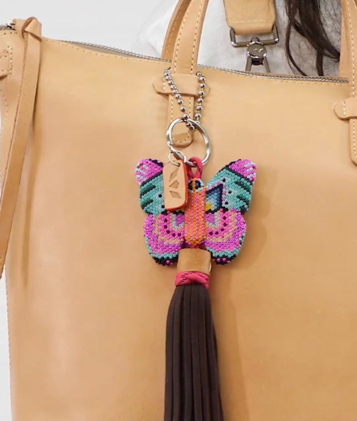 Consuela Rosa Butterfly Charm 1799