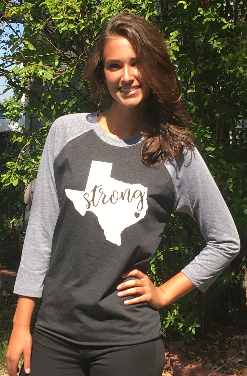 Hurricane Harvey Relief Baseball Shirt