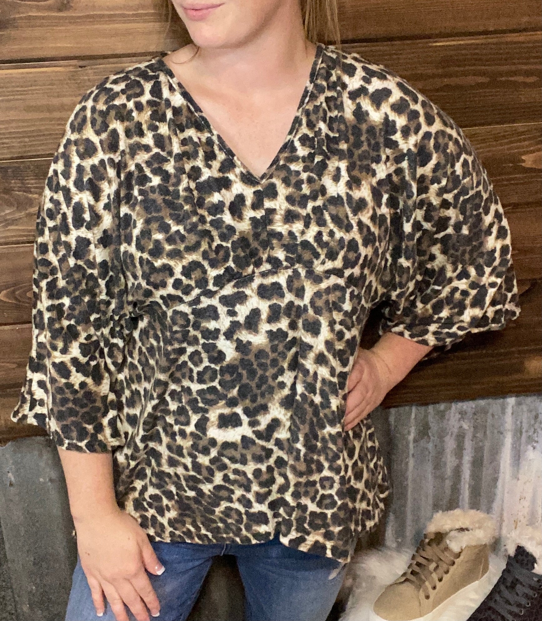 Leopard Top