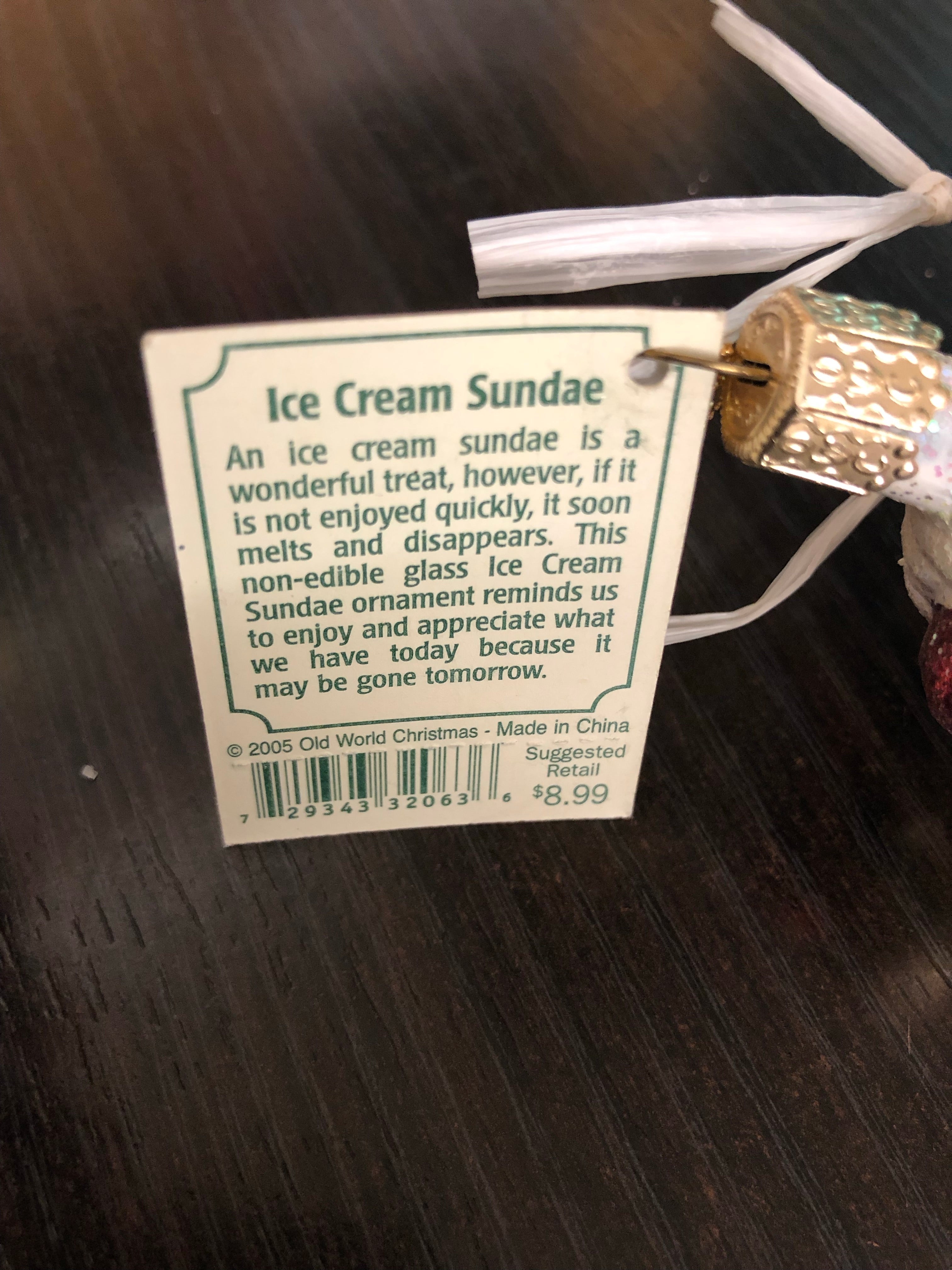 Ice cream Sundae