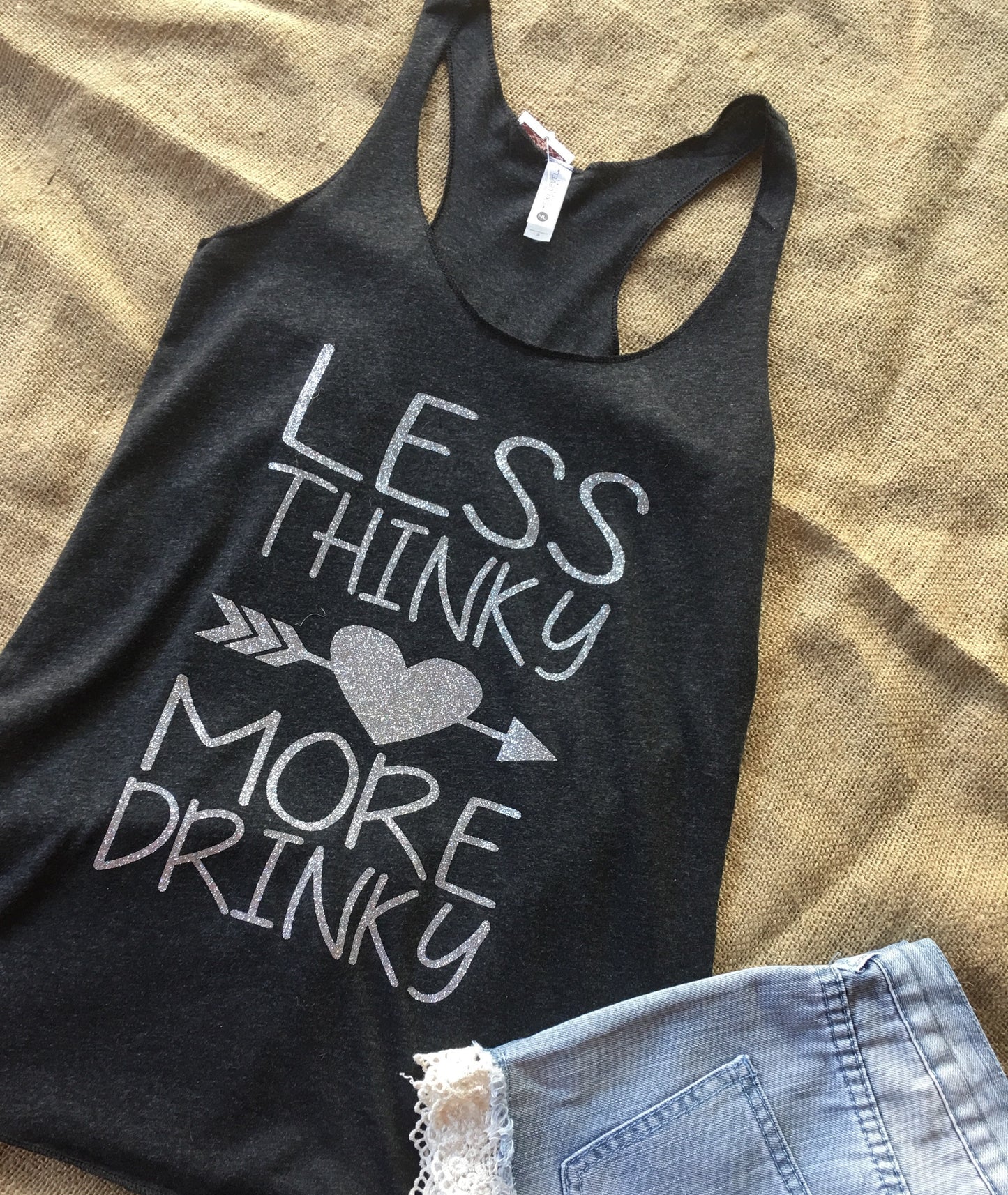 Less Thinky, More Drinky Tank Top