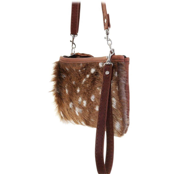 Little Clutch-Axis Hide Front-Brandy Pull-Up Back, Trim & Strap