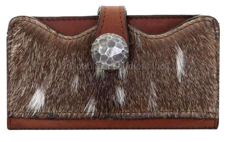 Ladies Wallet-Axis Pocket-Brandy Pull-Up Back LW223