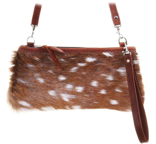 Little Clutch-Axis Hide Front-Brandy Pull-Up Back, Trim & Strap