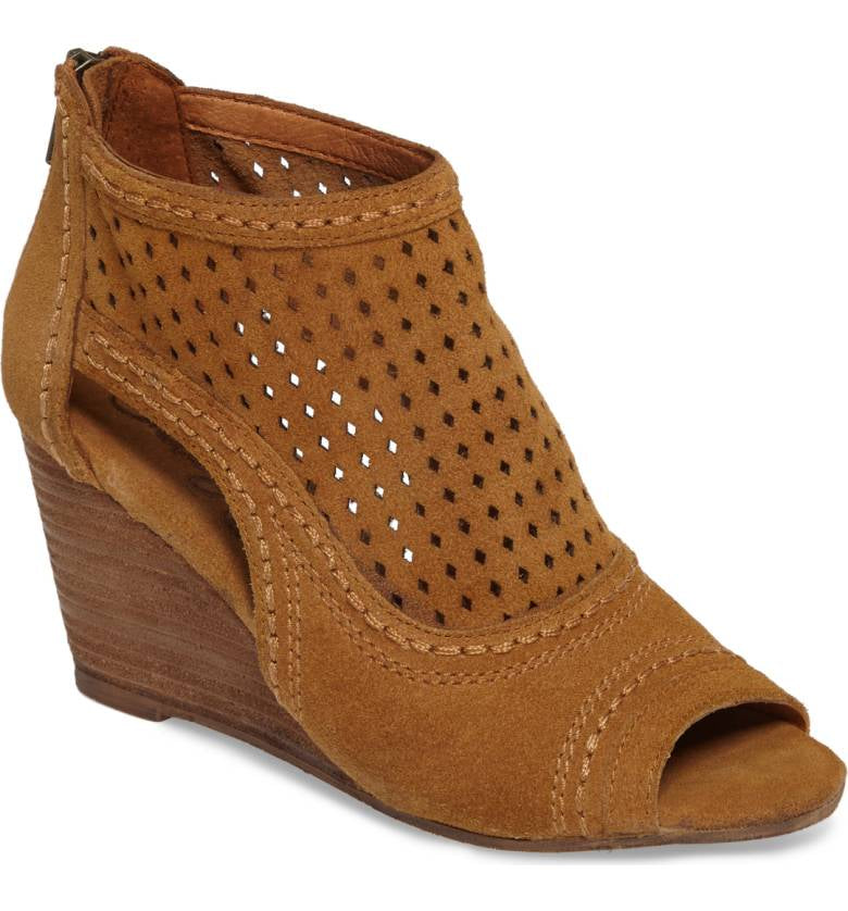 Sharon Perforated Wedge Sandal